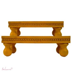 Tafel Milly Yellow - set of 2