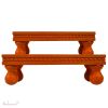 Tafel Milly Orange - set of 2