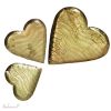 Plates Hearts Maud - set of 3