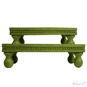 Tafel Milly Green - set of 2