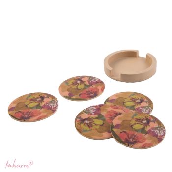 Onderzetters Lotus - set of 5