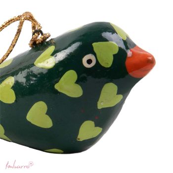 Bird Hearts Green