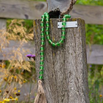 Glass Fish Living Chain - Green