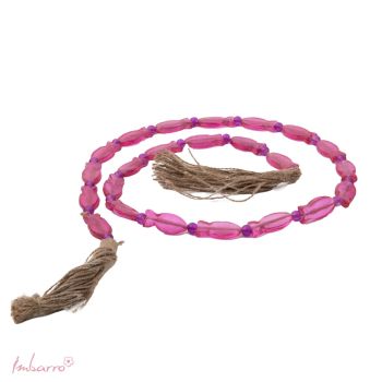 Glass Fish Living Chain - Pink