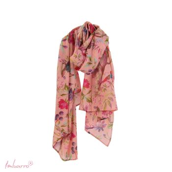 Shawl Paradise Cotton Voile Blossom