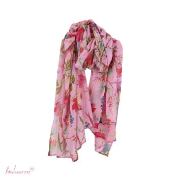 Shawl Paradise Cotton Voile Blush