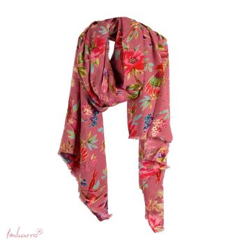 Shawl Paradise Royal Rose